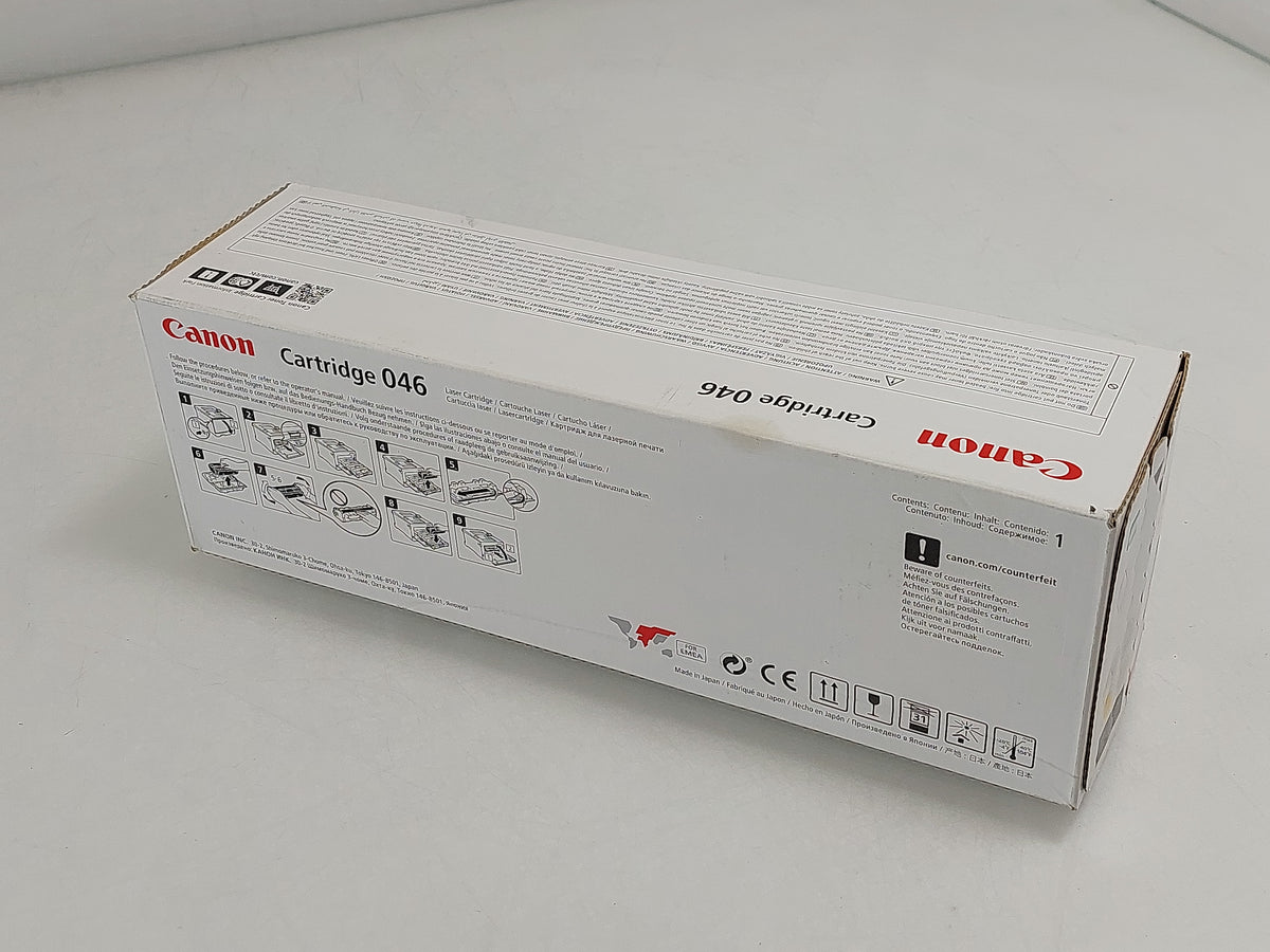 Genuine Canon 046 Yellow Toner Cartridge (1247C002) - New