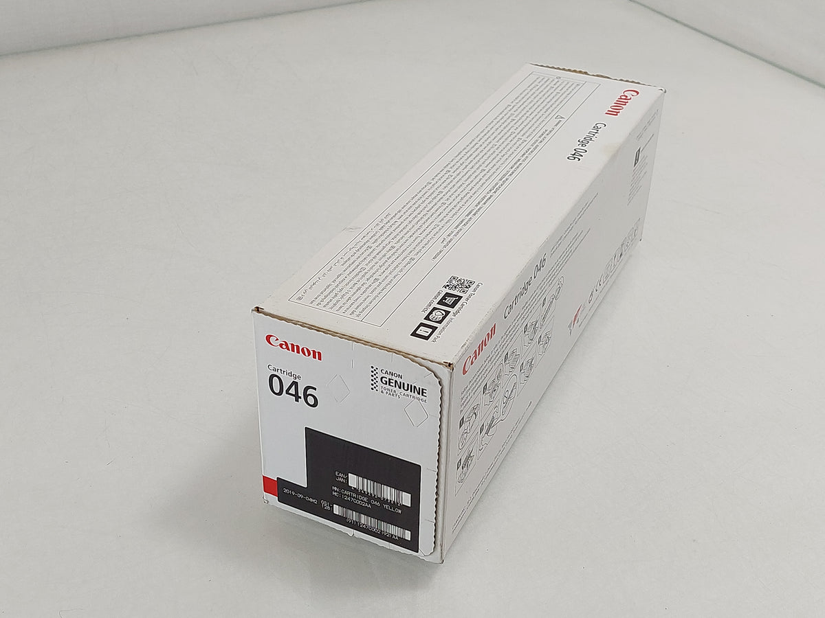 Genuine Canon 046 Yellow Toner Cartridge (1247C002) - New