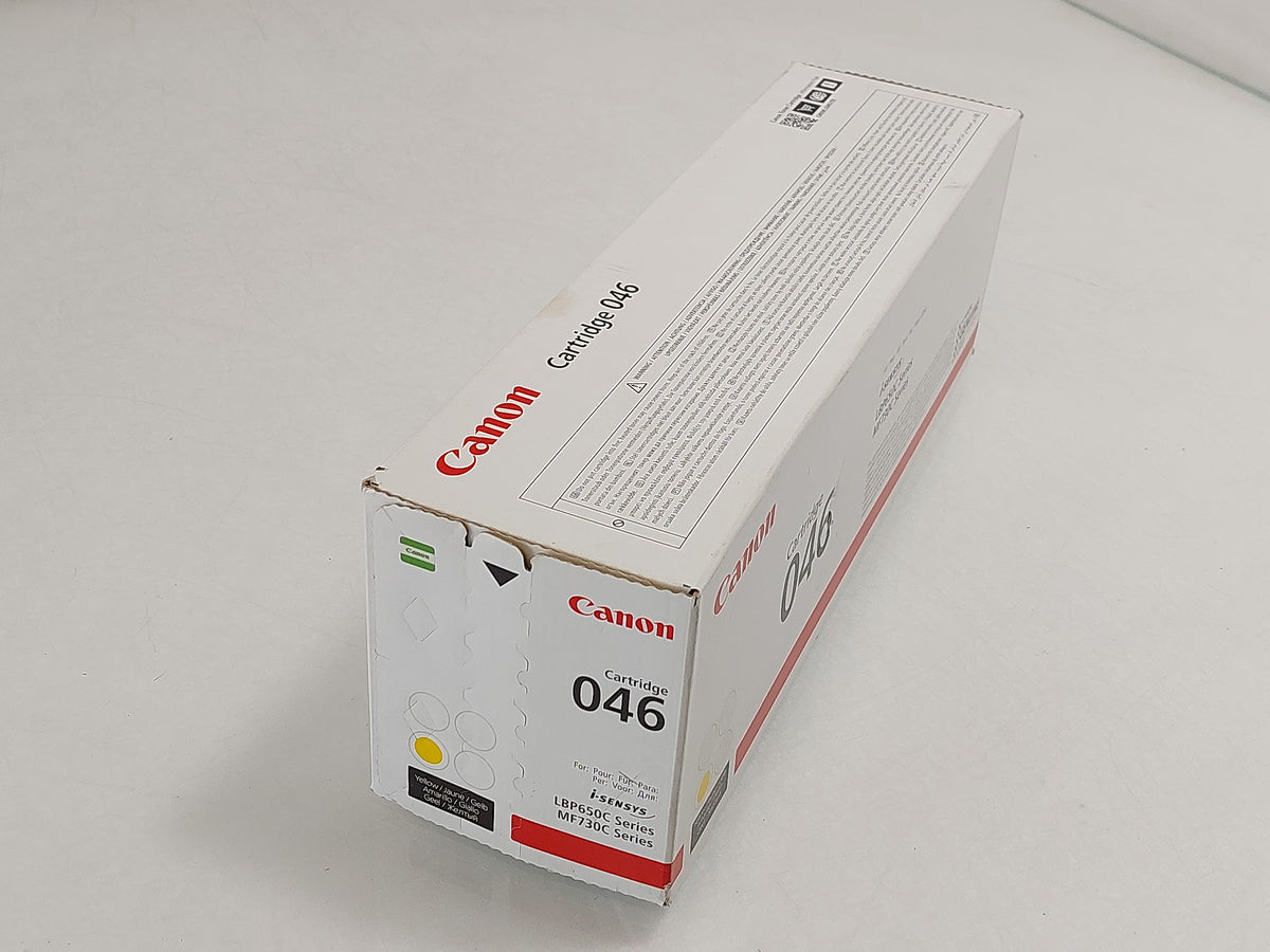 Genuine Canon 046 Yellow Toner Cartridge (1247C002) - New