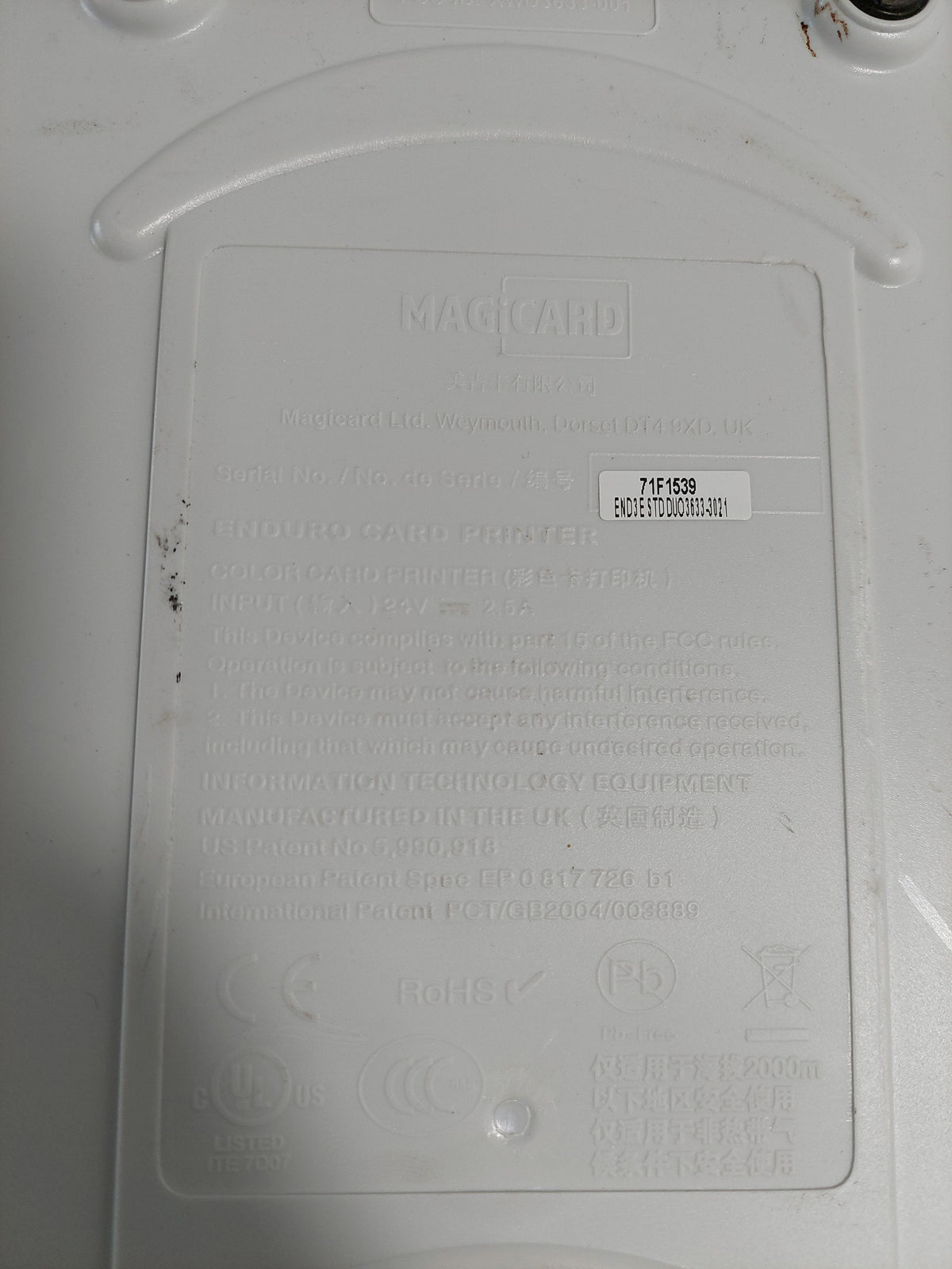 MagiCARD Enduro3E Colour Card Printer