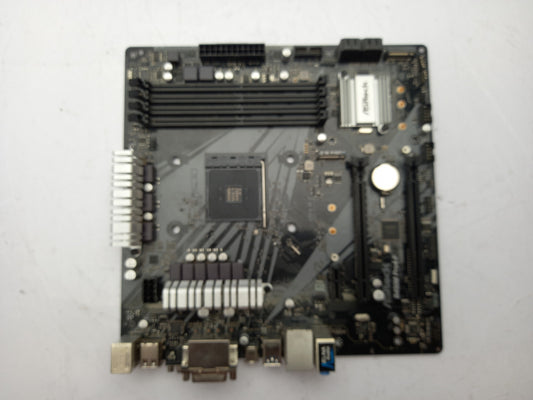 ASRock B450M PRO4-F Socket AM4 DDR4 Motherboard 