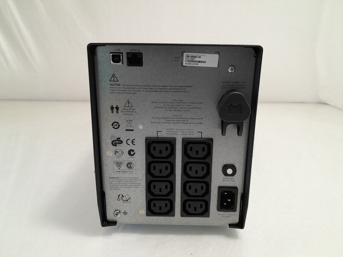 APC Smart-UPS C 1000VA LCD 230V Tower UPS Chassis Only - No Battery (SMC1000I)