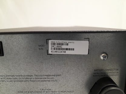 APC Smart-UPS C 1000VA LCD 230V Tower UPS Chassis Only - No Battery (SMC1000I)