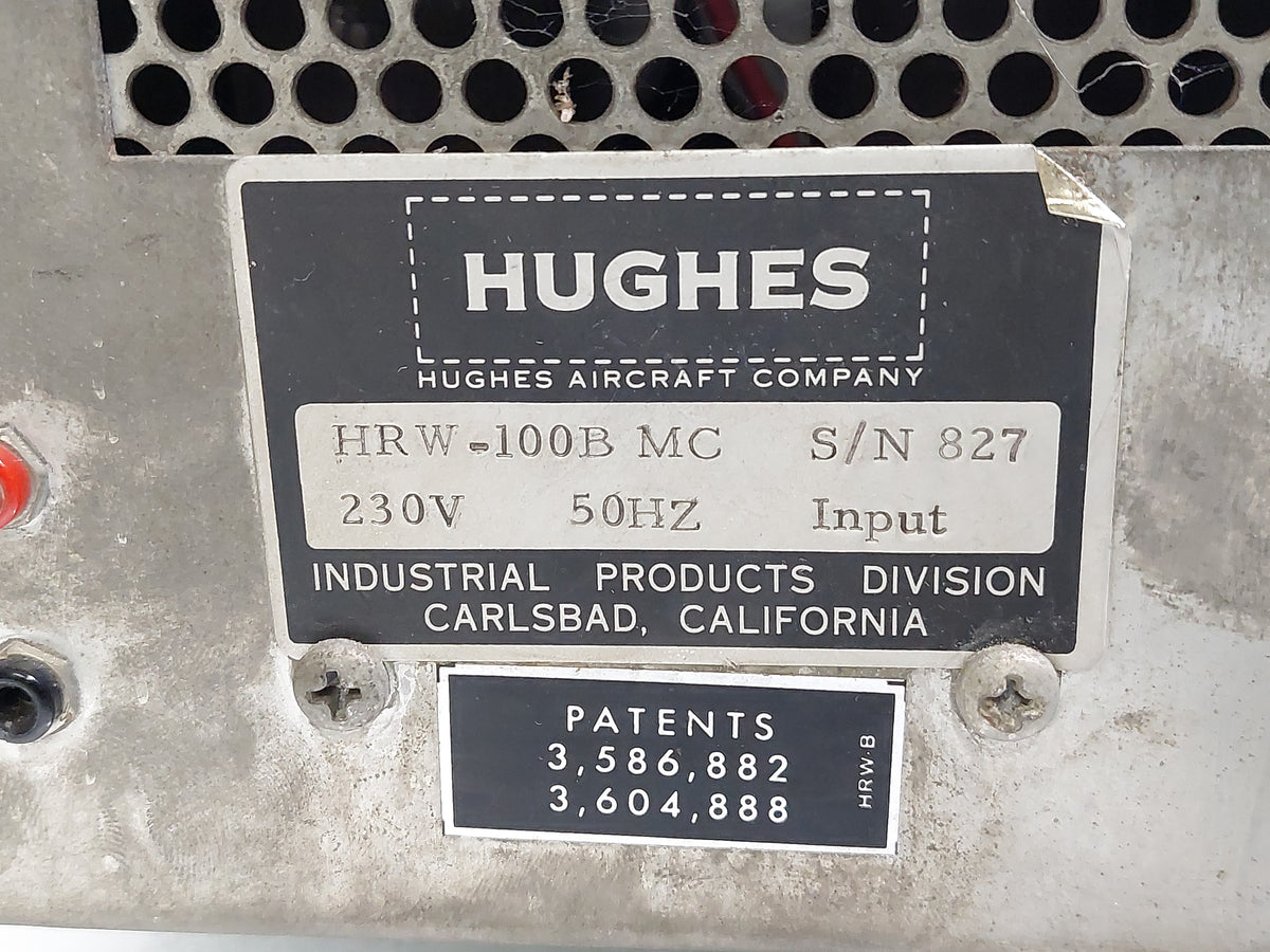 Hughes HRW-100B MC 100W/S Capacitor Discharge Welding Power Supply