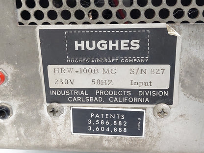 Hughes HRW-100B MC 100W/S Capacitor Discharge Welding Power Supply