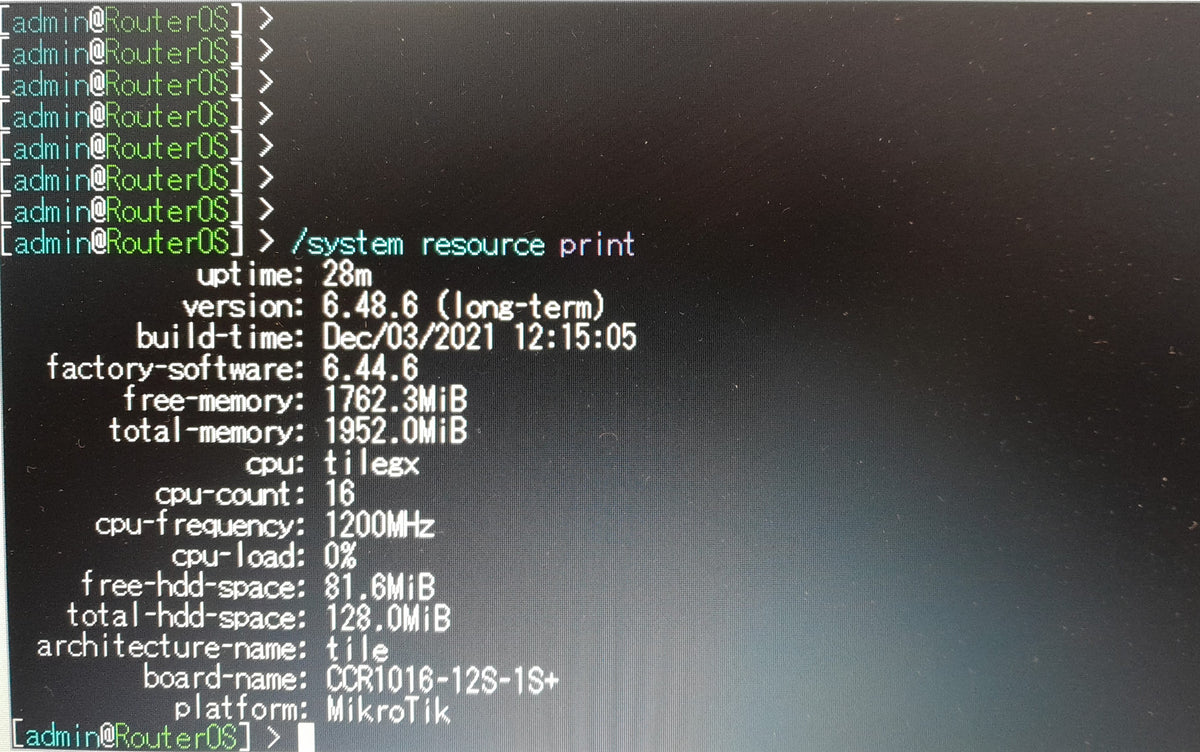 MikroTik Cloud Core Router CCR1016-12S-1S+