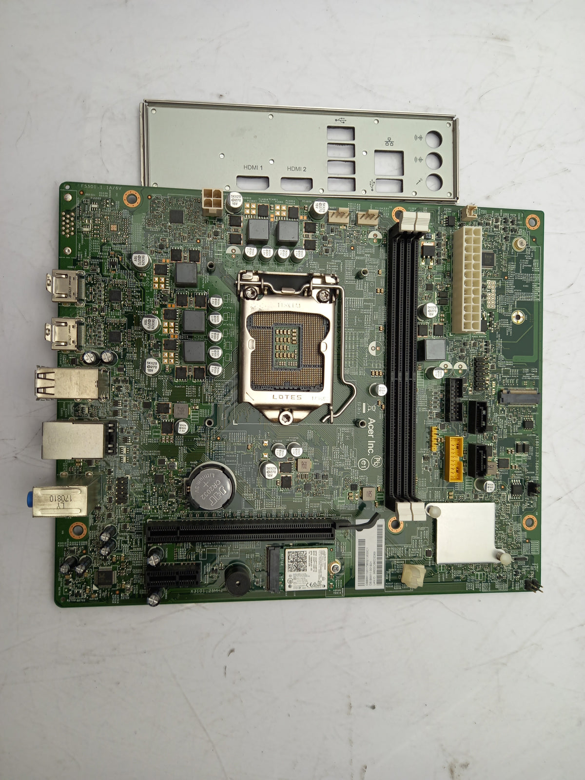 Acer Aspire TC-780 SoniaH_2 16502-1 Socket 1155 DDR4 Motherboard With I/O Shield