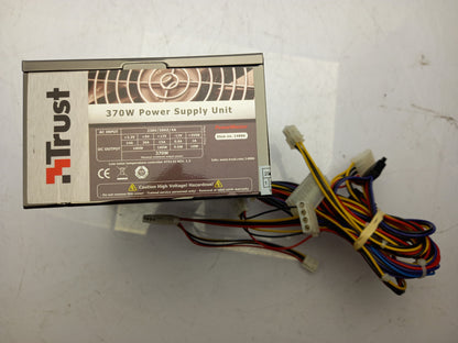 Trust 14886 370W Desktop PC ATX Computer Power Supply Unit