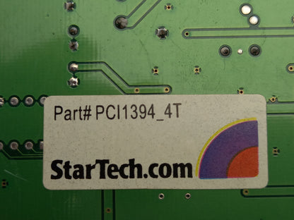 StarTech PCI1394_4T 4 Port PCI FireWire 400 Controller Card