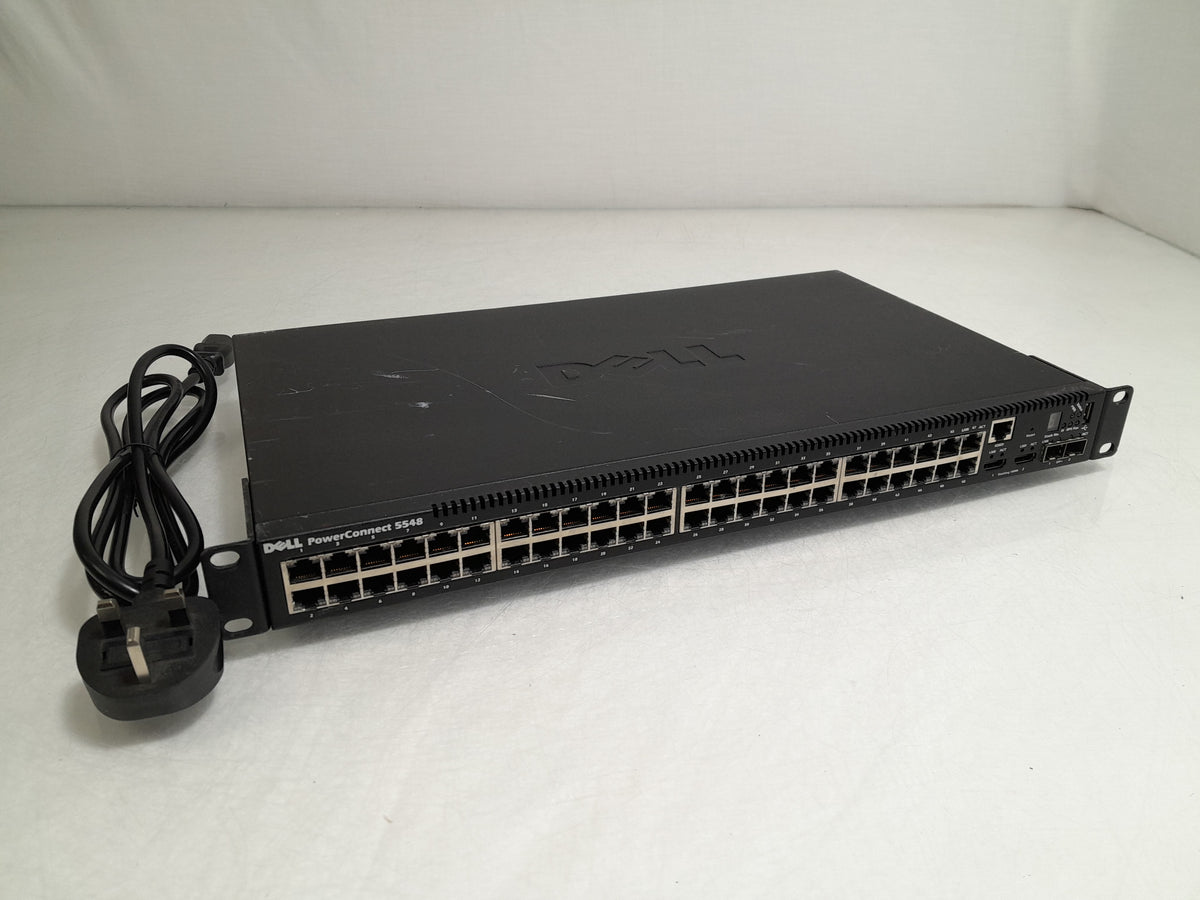 Dell PowerConnect 5548 48-Port Gig L3 Managed Switch with 2x 10Gb SFP+ and 2x HDMI Stacking Ports