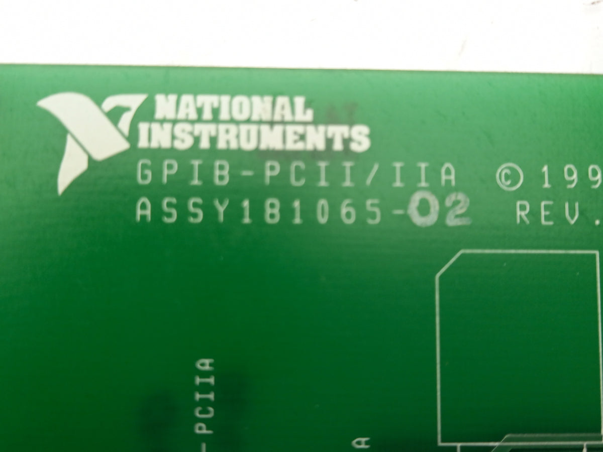 National Instruments GPIB-PCII / GPIB-PCIIA ISA Interface Card ASSY181065-02