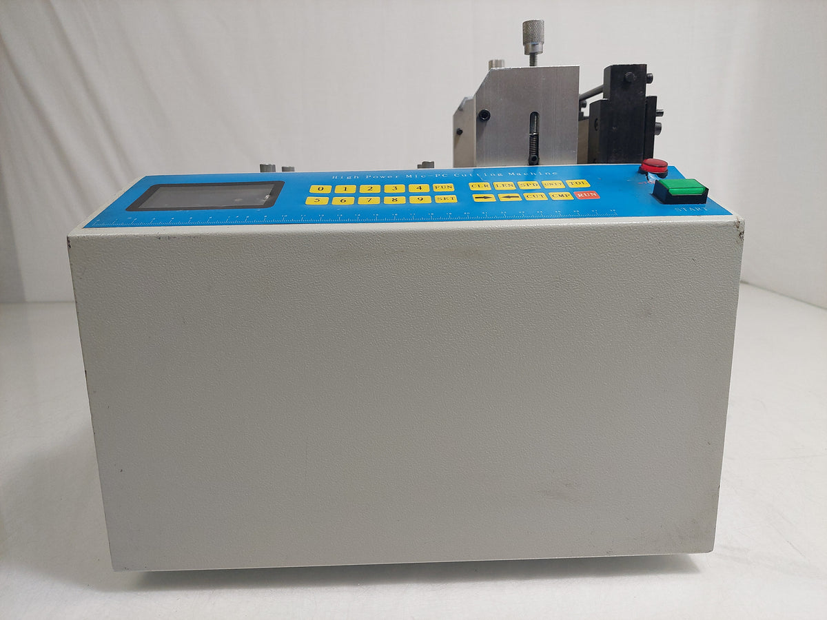 Automatic Heavy Duty Nickel Strip & Heat Shrink Cutting Machine MD-100