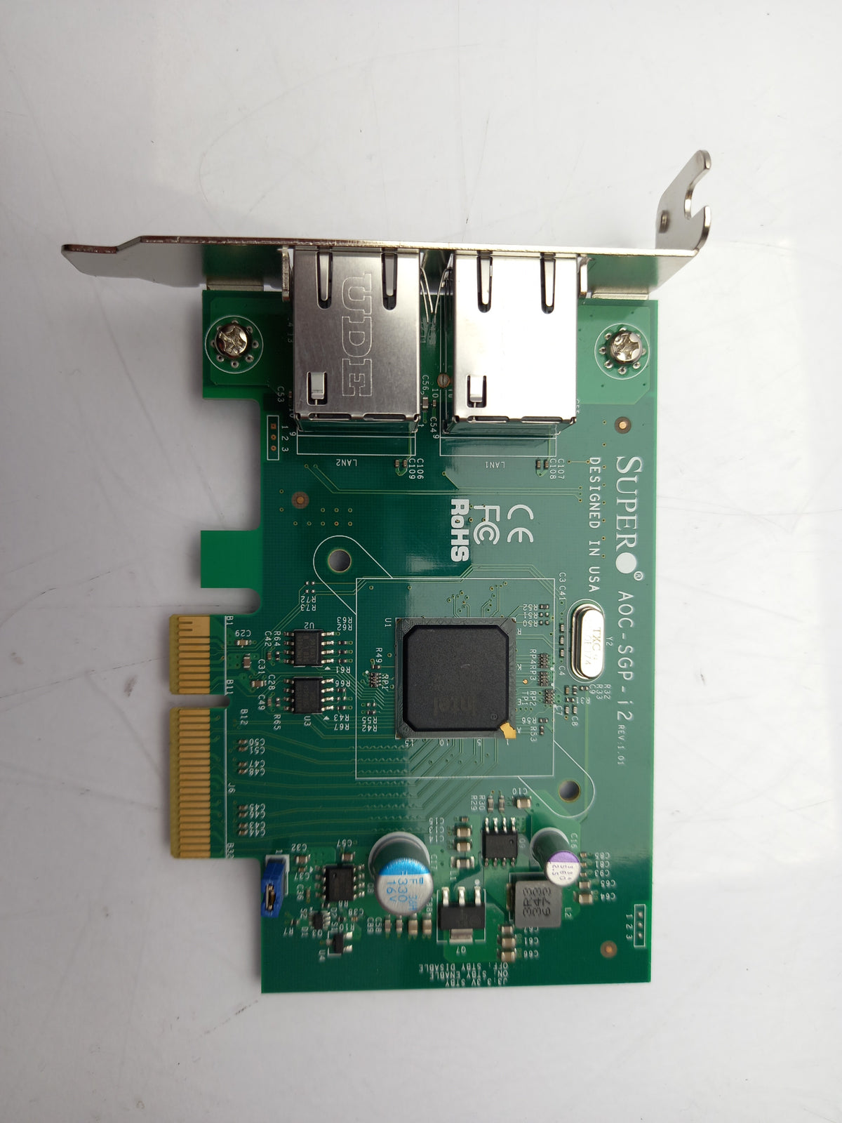 SuperMicro AOC-SGP-I2 Dual-Port Gigabit Ethernet Network Adapter