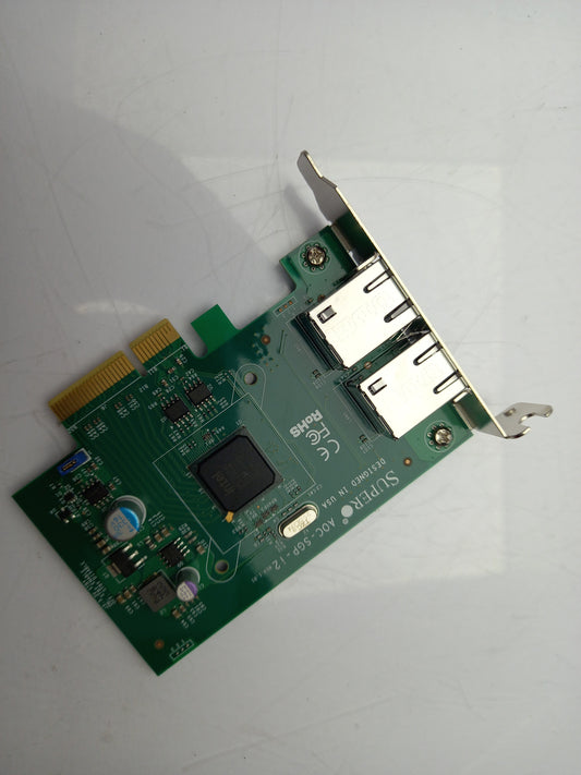 SuperMicro AOC-SGP-I2 Dual-Port Gigabit Ethernet Network Adapter