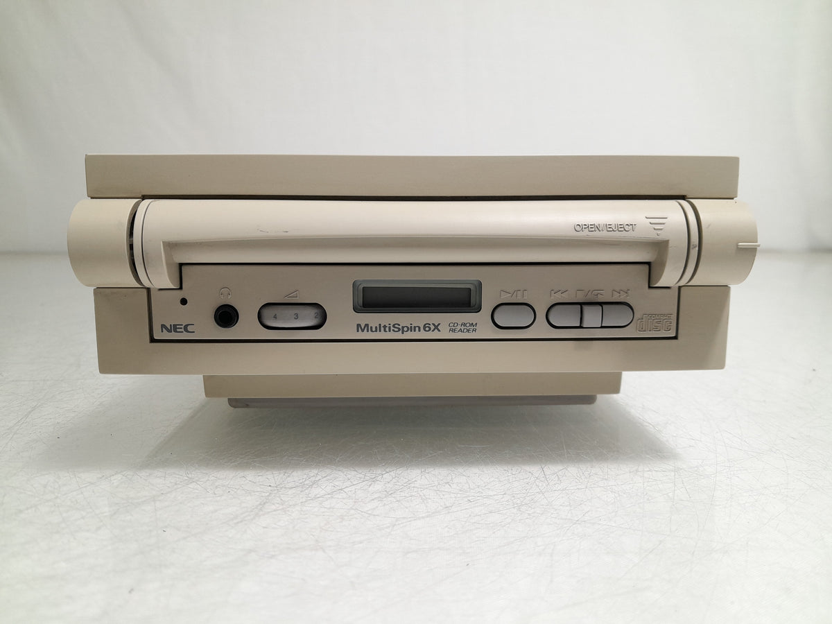 Vintage NEC MultiSpin 6Xe External SCSI 6X CD-ROM Drive (Model: CDR-602)