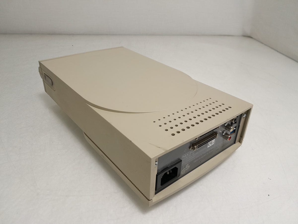 Vintage NEC MultiSpin 6Xe External SCSI 6X CD-ROM Drive (Model: CDR-602)