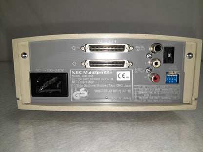 Vintage NEC MultiSpin 6Xe External SCSI 6X CD-ROM Drive (Model: CDR-602)