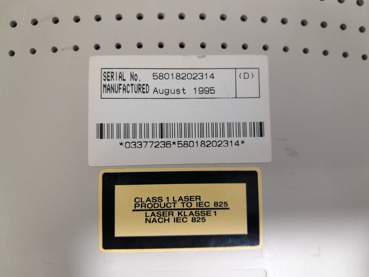 Vintage NEC MultiSpin 6Xe External SCSI 6X CD-ROM Drive (Model: CDR-602)