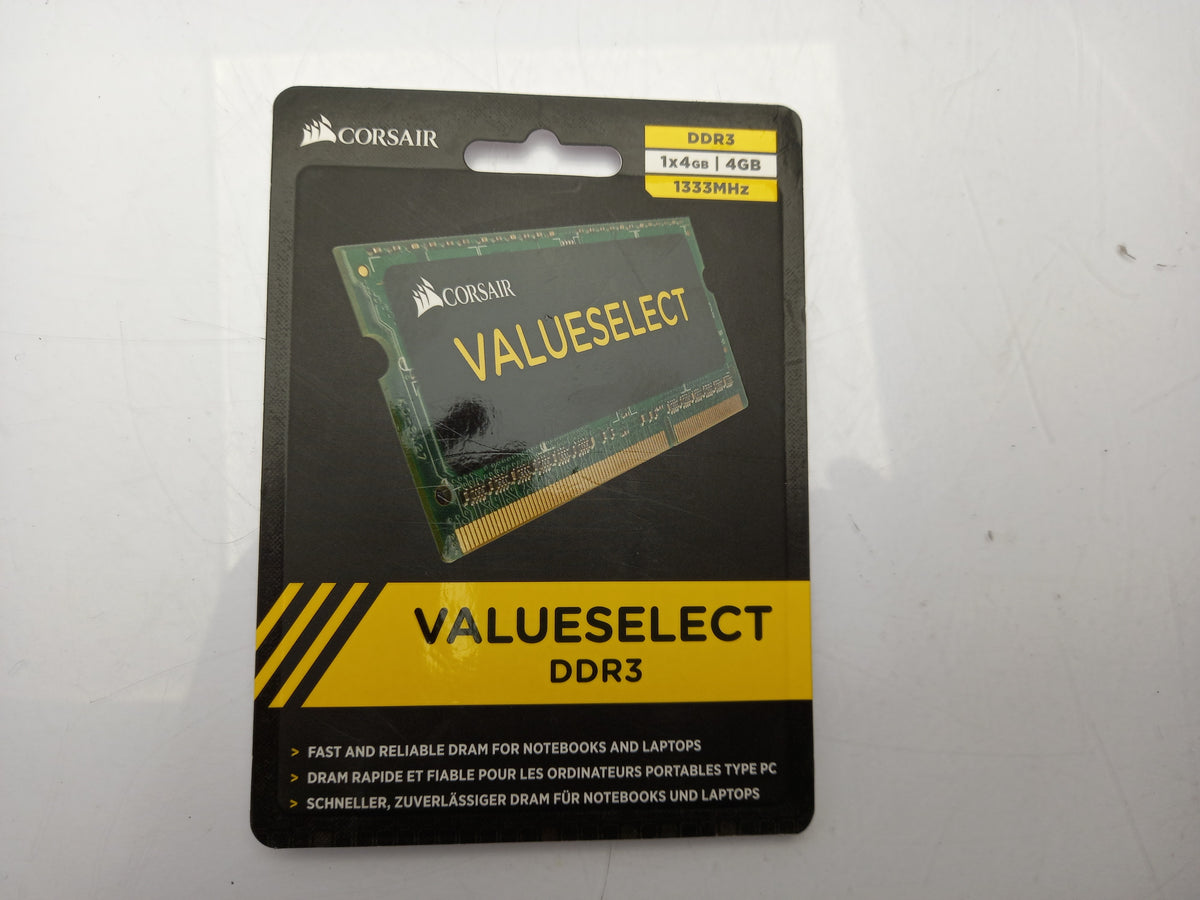 Corsair CMSO4GX3M1A1333C9 4GB DDR3 1333MHz SO-DIMM Laptop Memory