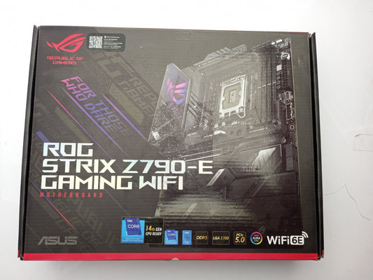ASUS ROG Strix Z790-E Gaming WiFi LGA1700 DDR5 Motherboard