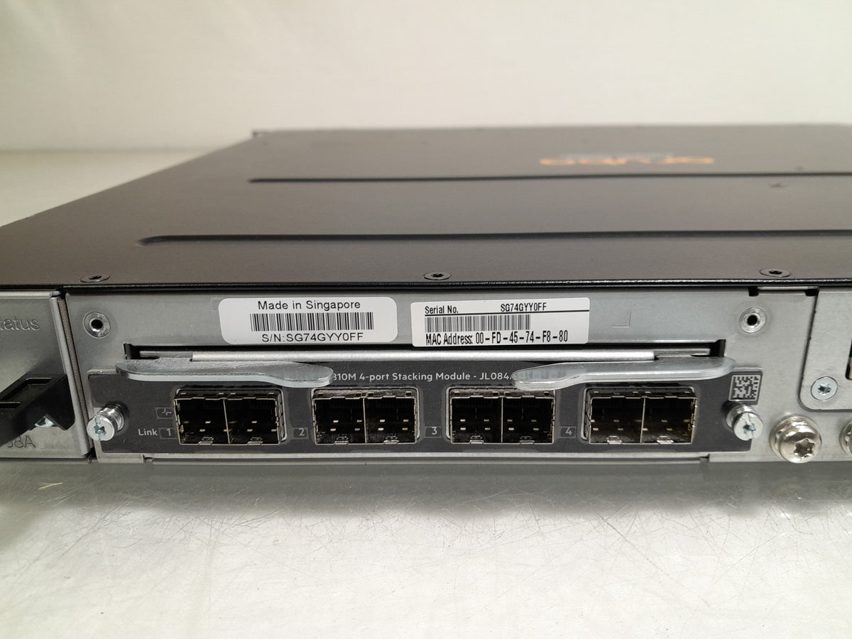 HPE Aruba 3810M 16SFP+ 2-Slot Managed Layer 3 Switch Bundle (JL075A / JL075-80099)
