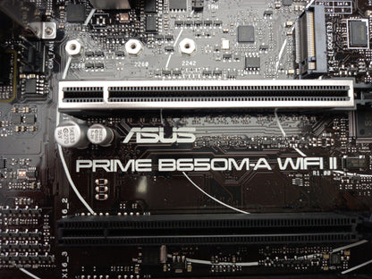 ASUS PRIME B650M-A WIFI II Socket AM5 DDR5 M-ATX Motherboard - Faulty