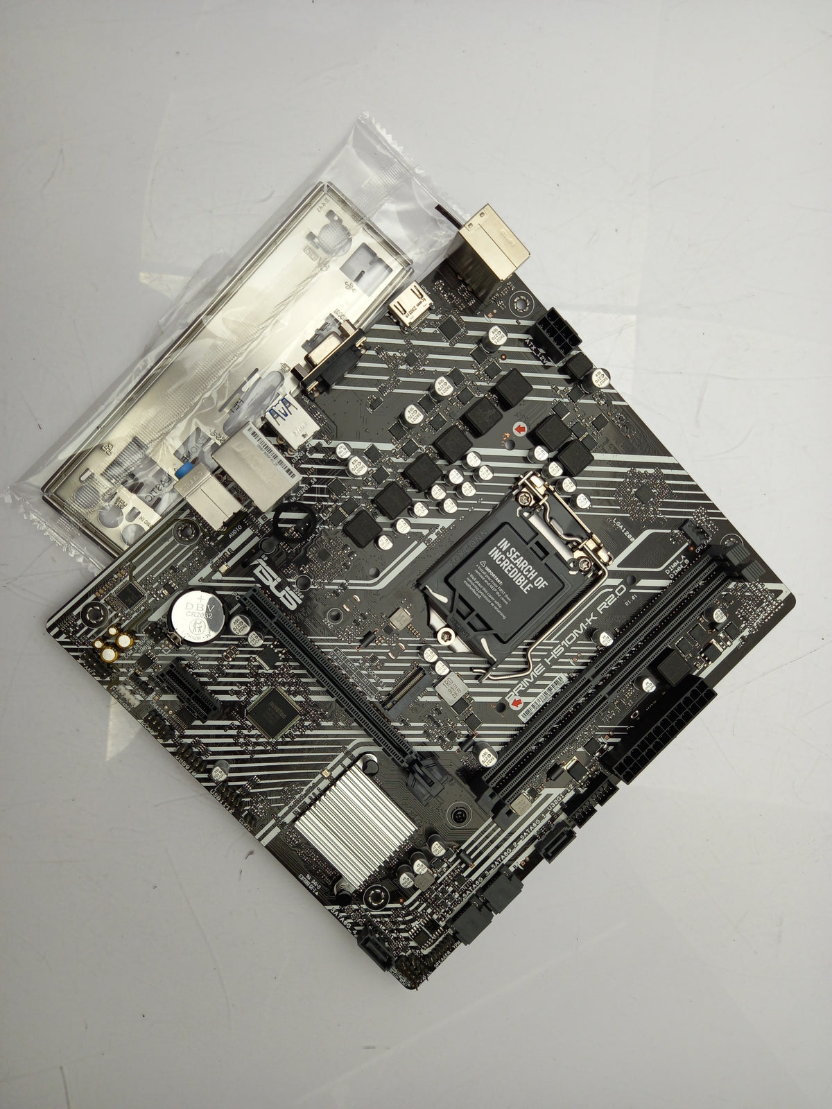 ASUS Prime H510M-K R2.0 Motherboard LGA1200 DDR4 & I/O Shield 90MB1E80 - Faulty