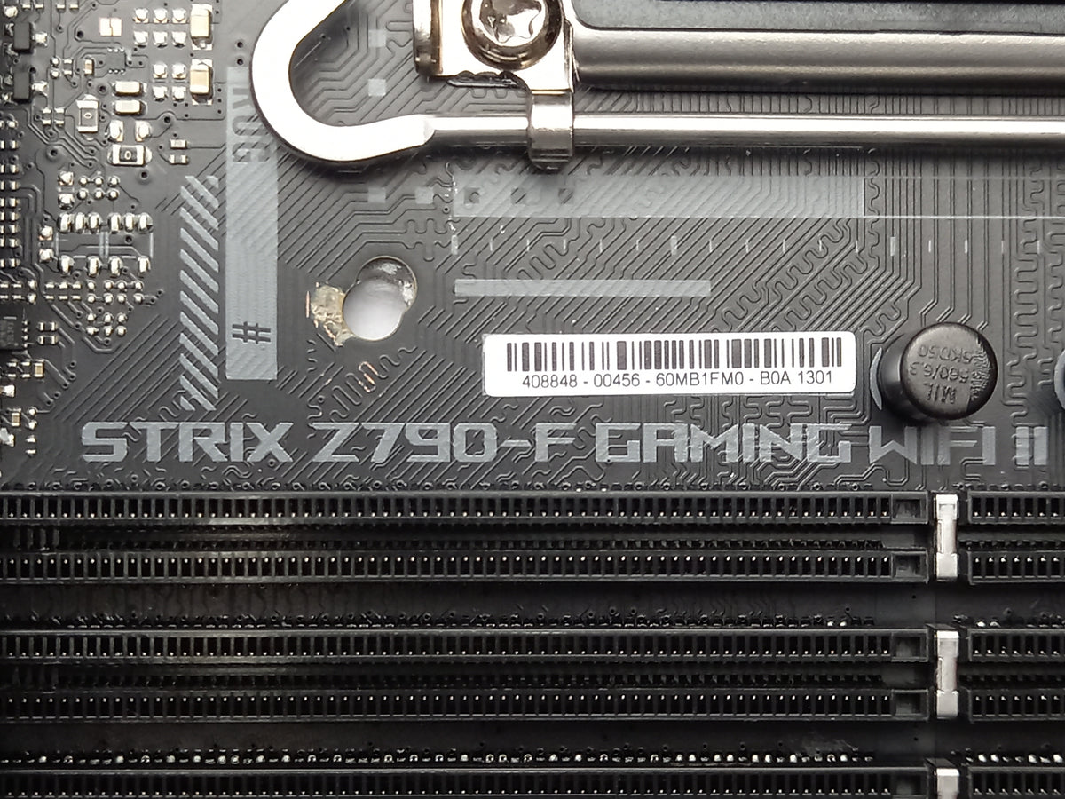 ASUS ROG Strix Z790-F Gaming WiFi II LGA 1700 DDR5 Motherboard - Faulty
