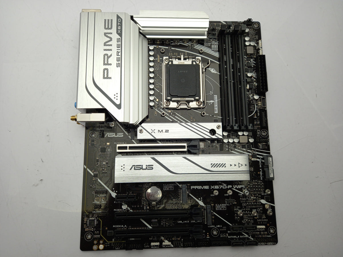 ASUS PRIME X670-P WIFI Socket AM5 DDR5 Motherboard - Faulty