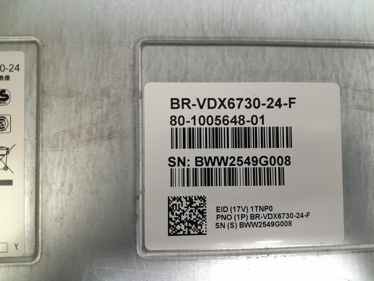 Brocade VDX 6730 24-Port 10GbE SFP+ FCoE Managed Switch (BR-VDX6730-24-F)