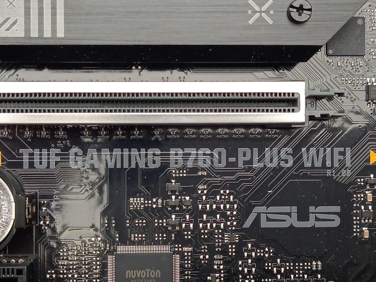 ASUS TUF GAMING B760-PLUS WIFI LGA 1700 DDR5 ATX Motherboard - Faulty