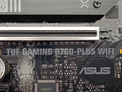 ASUS TUF GAMING B760-PLUS WIFI LGA 1700 DDR5 ATX Motherboard - Faulty