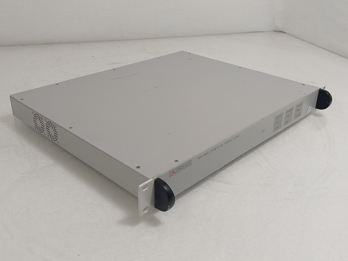 PROMAX MO-480 DVB-T/T2 MFN/SFN Broadcast Modulator 30-900 MHz 1U Rack