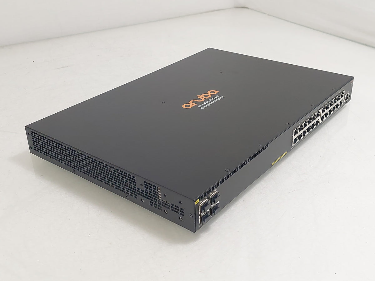 HPE Aruba 2930F JL261A 24-Port Gigabit PoE+ 370W L3 Switch 4SFP No Ears