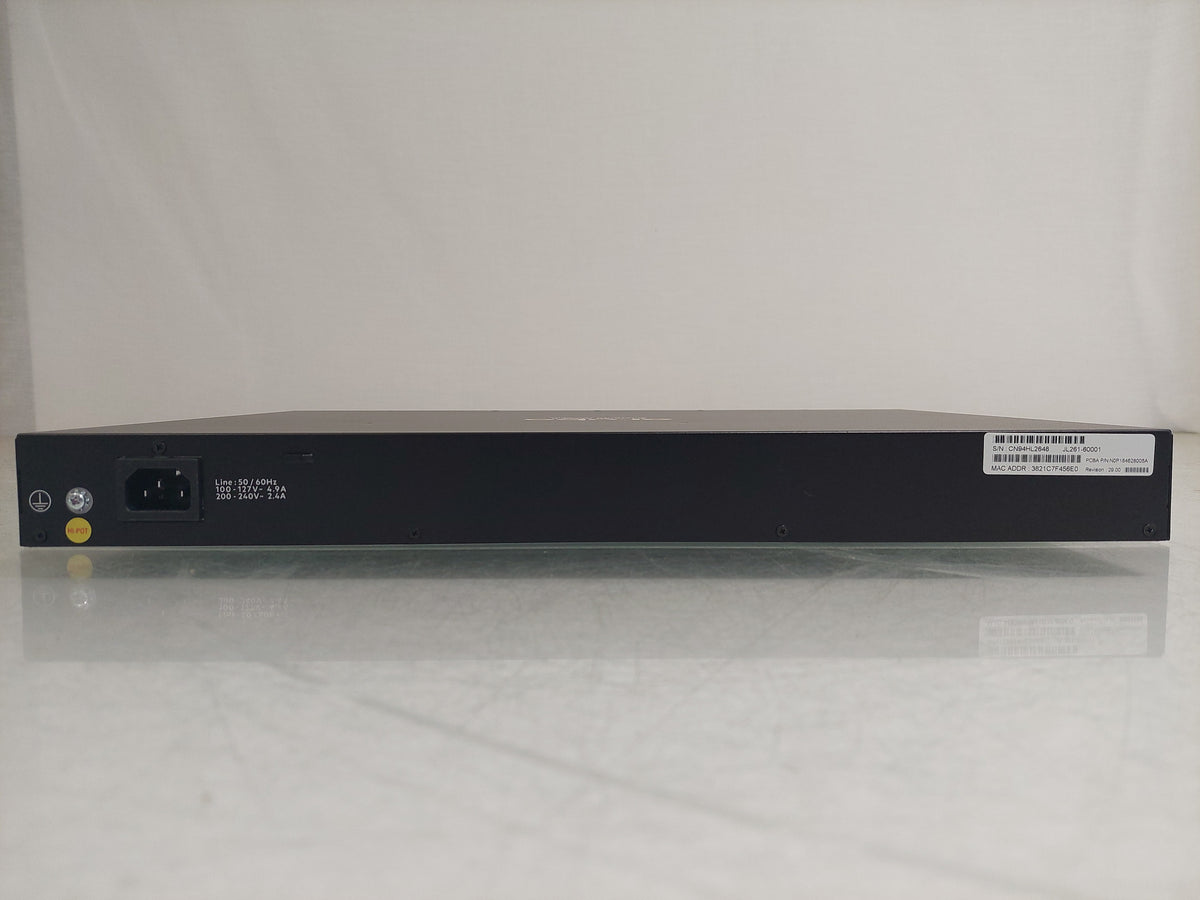 HPE Aruba 2930F JL261A 24-Port Gigabit PoE+ 370W L3 Switch 4SFP No Ears