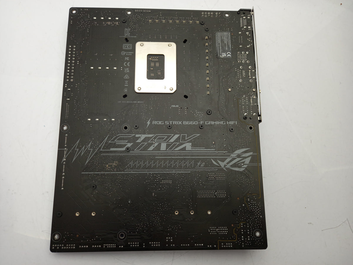 ASUS ROG STRIX B660-F Gaming WiFi LGA1700 DDR5 Motherboard B660-F Gaming WiFi - Faulty