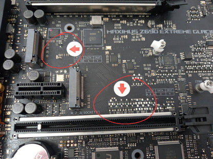 ASUS ROG MAXIMUS Z690 EXTREME GLACIAL LGA1700 DDR5 90MB1A60-M0EAY0- Faulty