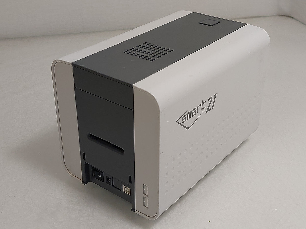 IDP SMART-21S Single-Sided ID Card Printer USB 745 Prints PSU Black Ribbon