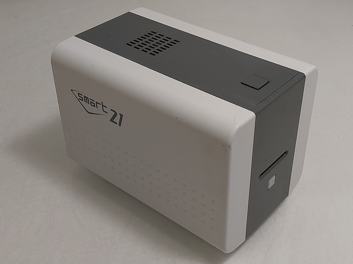 IDP SMART-21S Single-Sided ID Card Printer USB 745 Prints PSU Black Ribbon