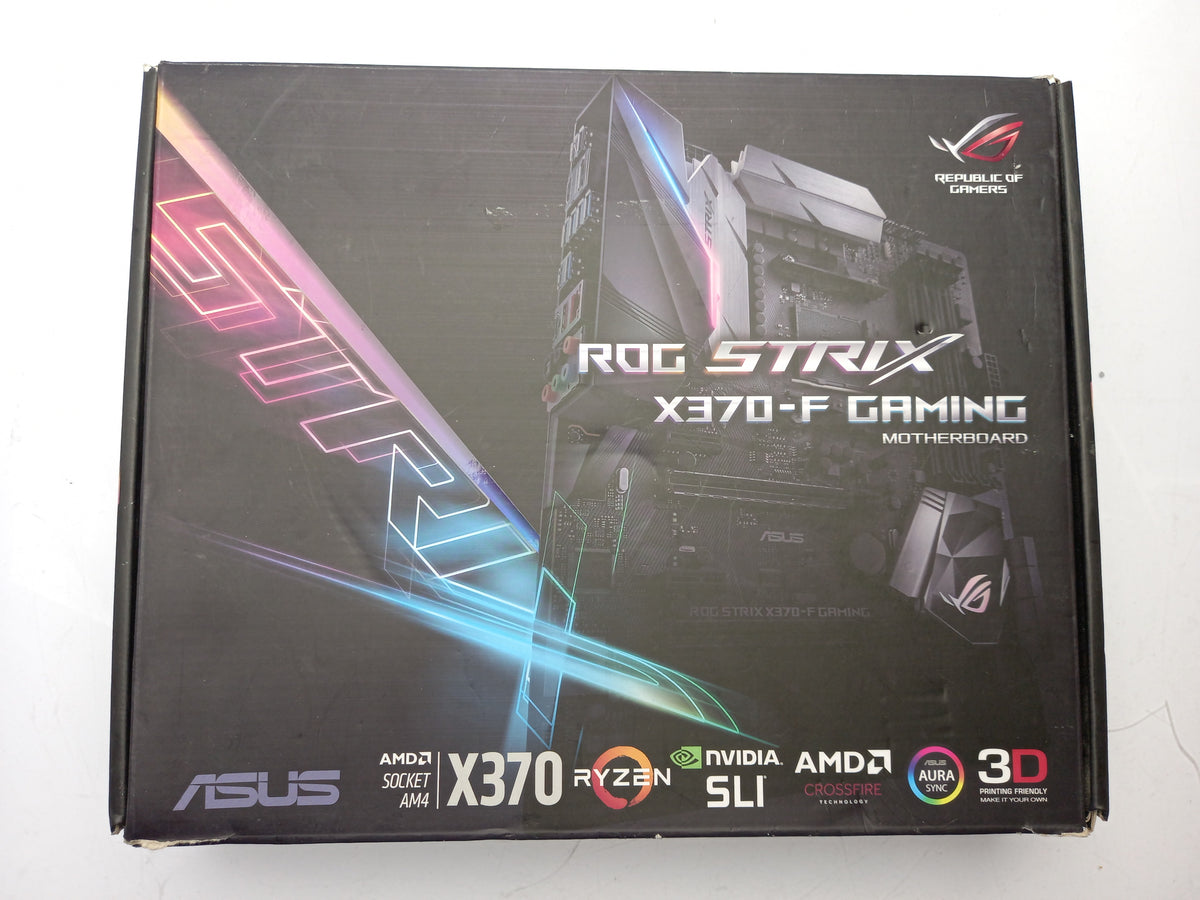 ASUS ROG STRIX X370-F Gaming Motherboard AM4 DDR4 90MB0UI0-M0EAY0