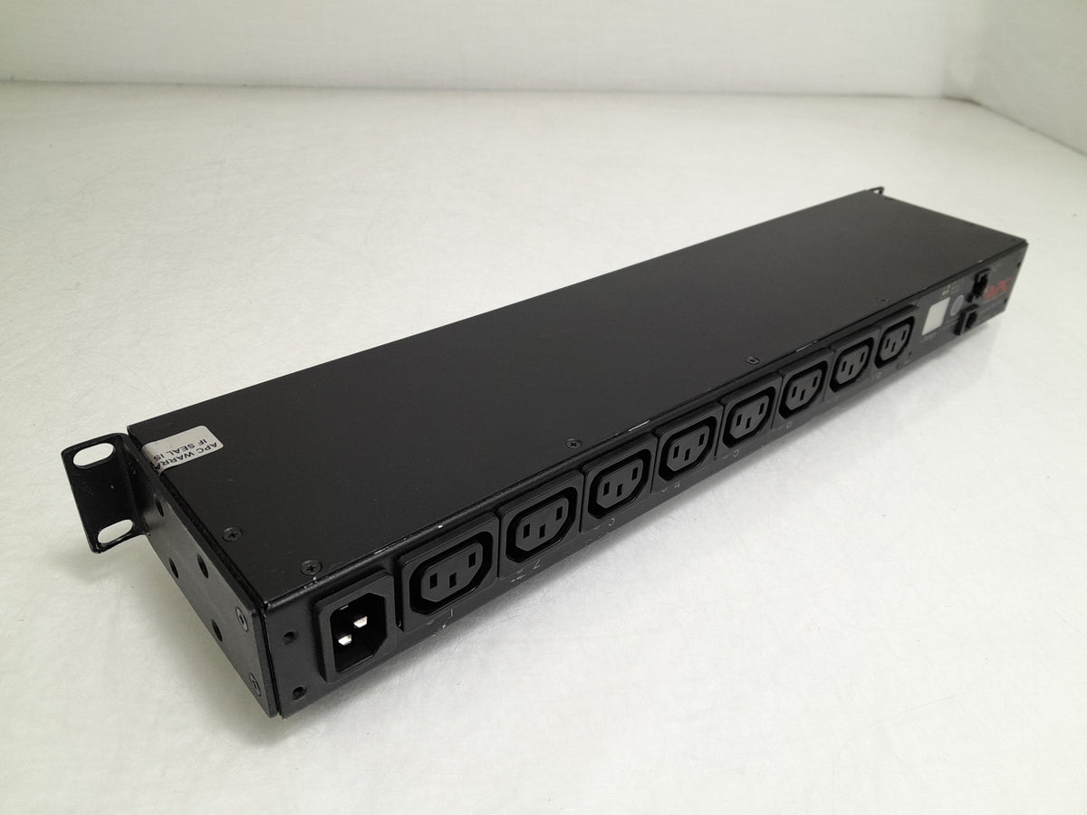 APC AP7920B 8 Port Switched 1U Rack PDU With Rackmounts