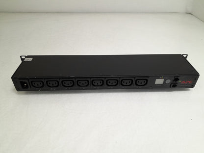 APC AP7920B 8 Port Switched 1U Rack PDU With Rackmounts