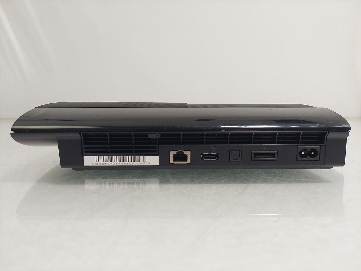Sony PS3 Super Slim 12GB CECH-4003A Console Tested Factory Reset No Controller