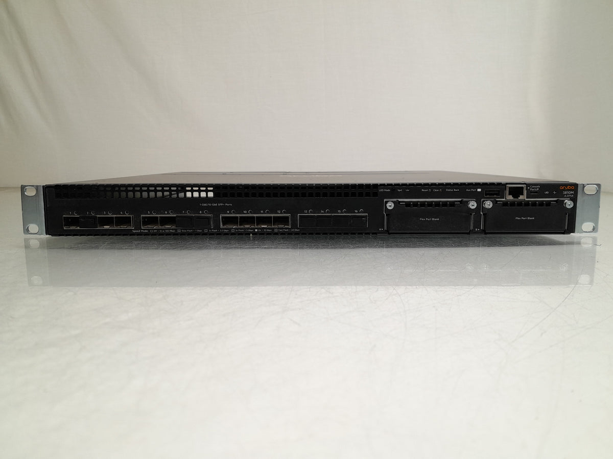 HPE Aruba 3810M JL075A 16-Port 10GbE SFP+ Layer 3 Managed Network Switch