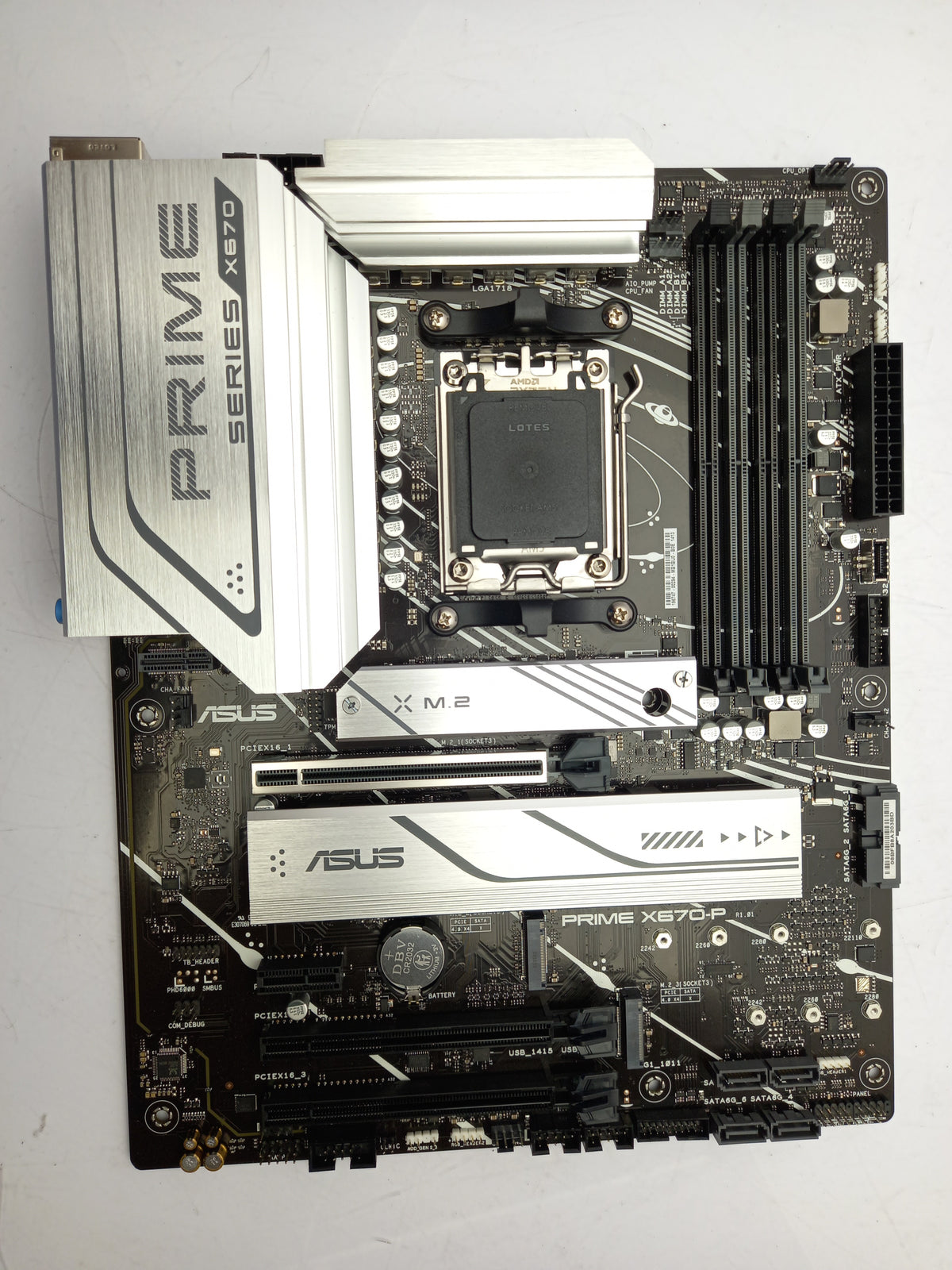 ASUS PRIME X670-P Socket AM5 DDR5 Motherboard 90MB1BU0-M0EAY0 - Faulty