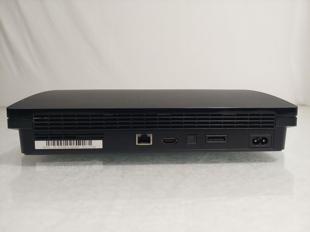 Sony PS3 Slim 120GB CECH-2103A Console Tested No Controller Missing Feet