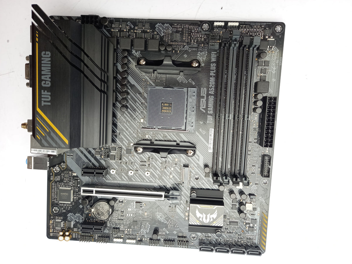 ASUS TUF GAMING A520M-PLUS WIFI AM4 DDR4 Motherboard 90MB170F0-M0EAY0 - Faulty