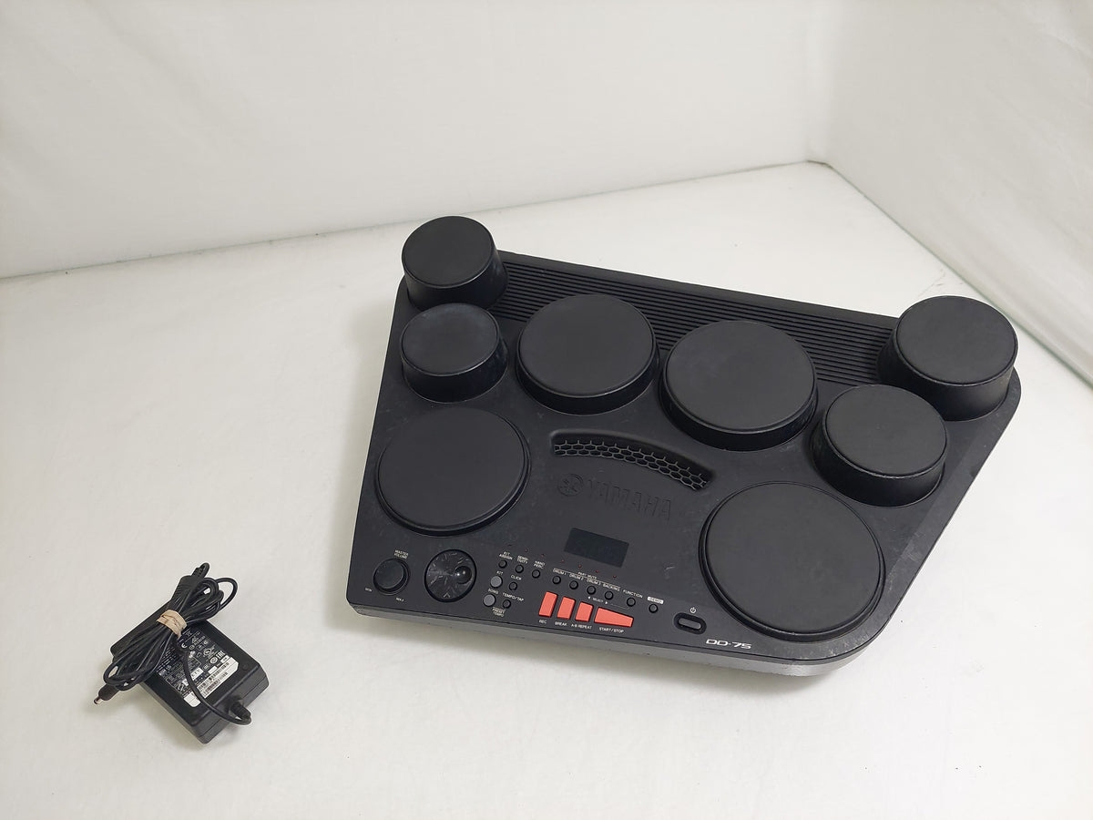 Yamaha DD-75 8-Pad Portable Digital Drum Kit Tested PSU Damaged Case