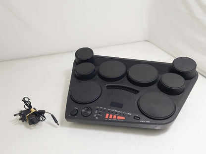 Yamaha DD-75 8-Pad Portable Digital Drum Kit Tested PSU Case Damage Missing Feet