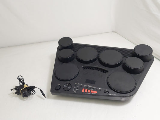 Yamaha DD-75 8-Pad Portable Digital Drum Kit Tested PSU Case Damage Missing Feet